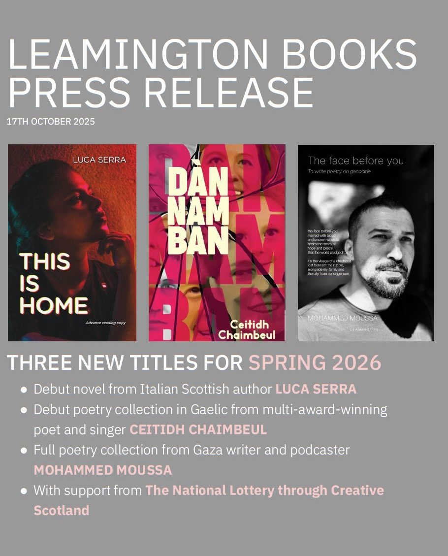 Leamington Books 2026 authors