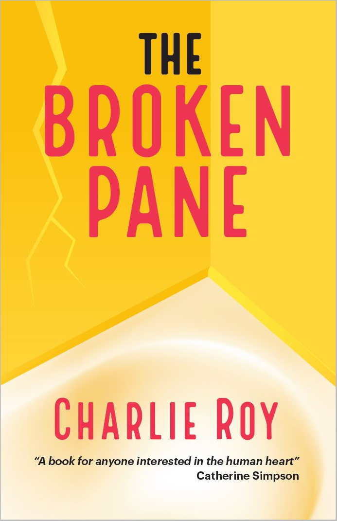 the broken pane book cover by charlie roy