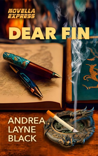 cover  for andrea layne black's novella Dear FIN